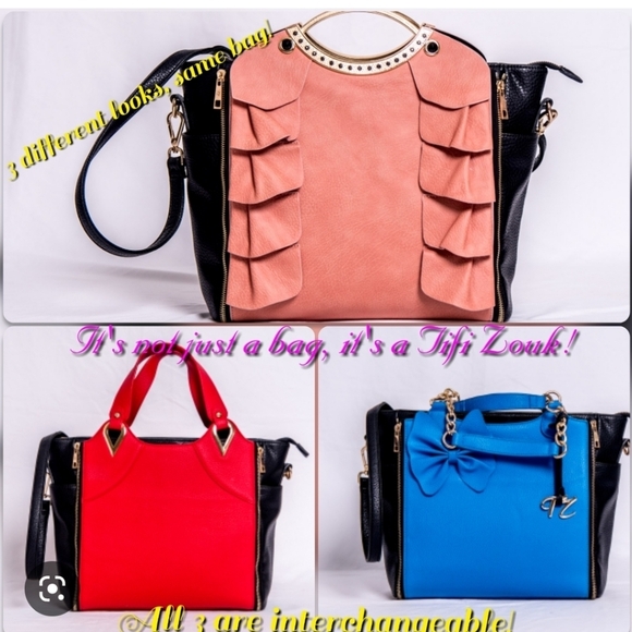 Tifi Zout interchangeable vegan handbag - Picture 15 of 16